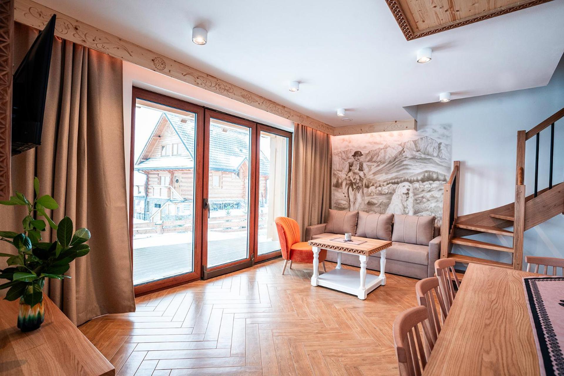 Osada Widokowka- Przystanek Podhale Villa Czorsztyn Dış mekan fotoğraf
