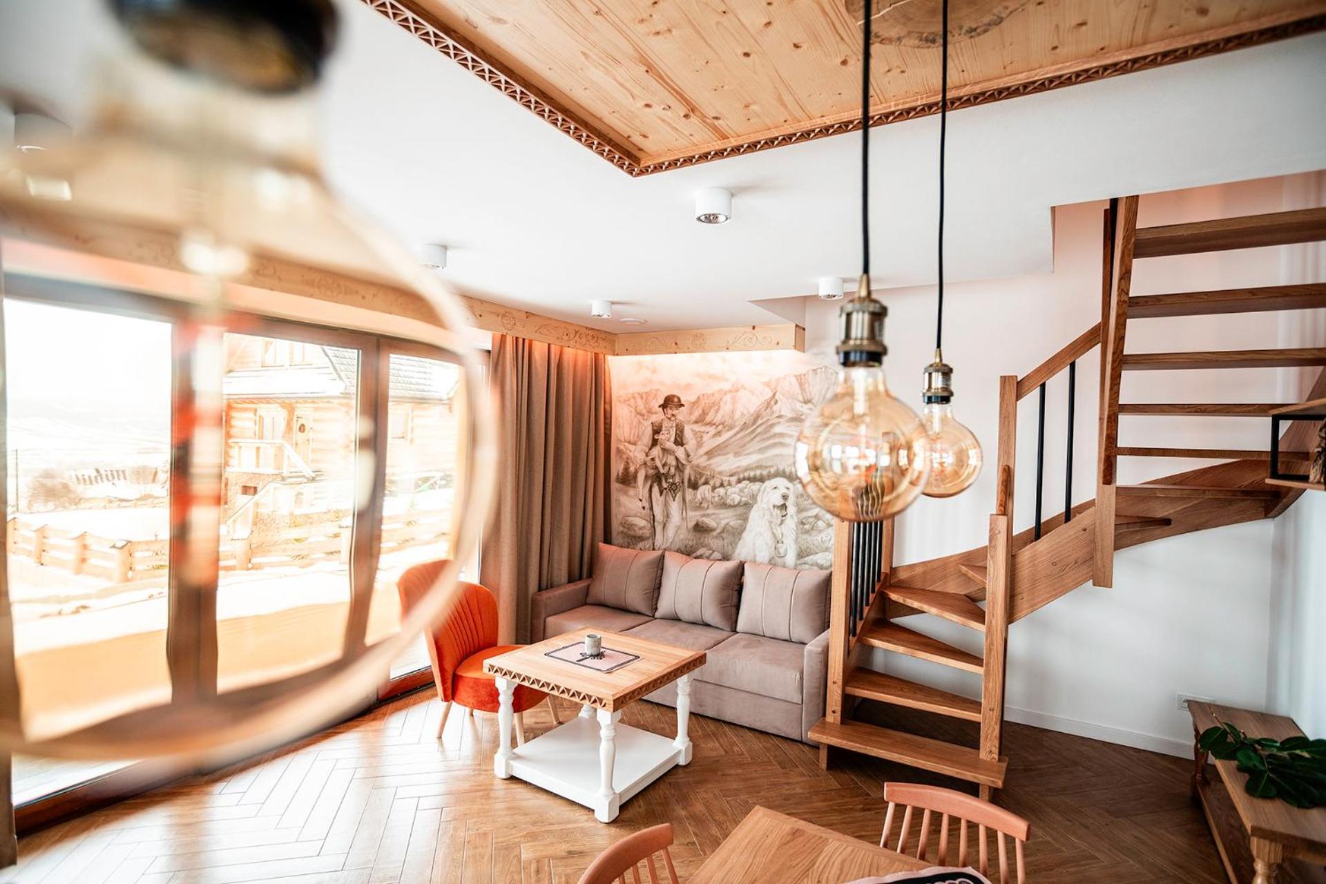 Osada Widokowka- Przystanek Podhale Villa Czorsztyn Dış mekan fotoğraf